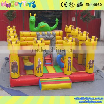 Commercial Kids Inflatable Bounce House with Slide, Jumper Slide Combo