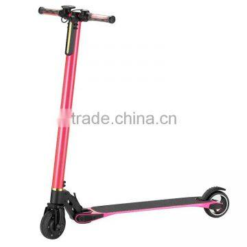 The lightest weight outdoor necessary electric scooter carbon fiber folding electric scooter