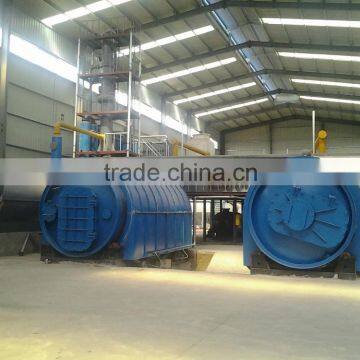 2016 High Profits and Low Risks Environmental Protection Waste Tires Recycling Pyrolysis Plant