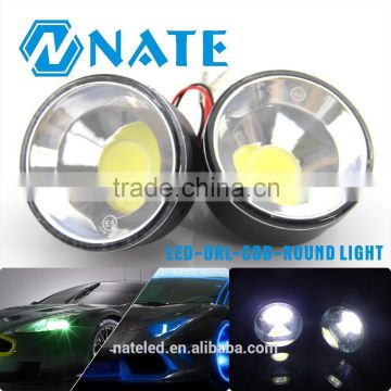 new product car led drl cob round light