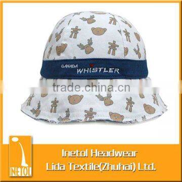 cotton kids bucket hats