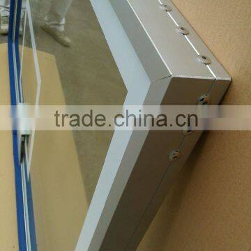 Tempered Glass 12mm Aluminum Frame Basketball Backboard photo-3