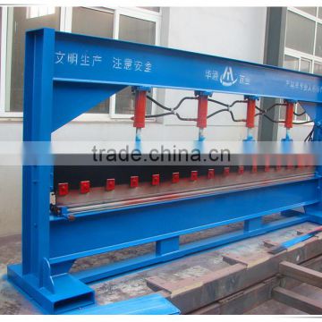 6m color steel sheet hydraulic bending machine