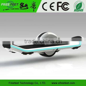 2016 new products flash LED light 6.5 inch one wheel electric hoverboard