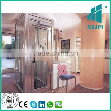 Hot sale in 2016 hydraulic elevator home elevators