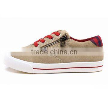 2016 Wholesale Boys Suede Sneakers With Side Zipper photo-2