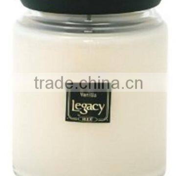 Customized Color Soy Wax Pillar Candle With Lid