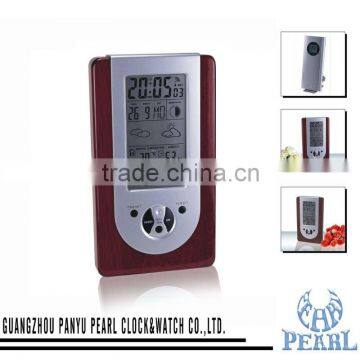 Pearl Radio Controlled Clock PR408 With Weather Station