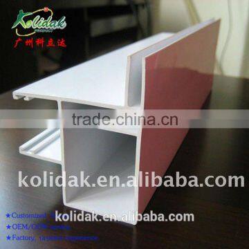 PVC hollow profile extrusion