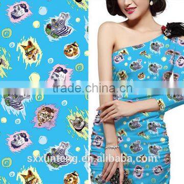 stock wholesale cartoon printing fabric