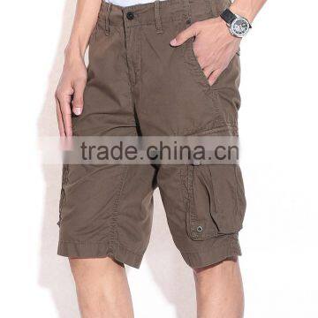 Daijun Oem Hot Sale Summer Breathable Canvas Wrinkled Men Cargo Pants