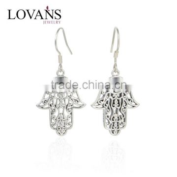 925 Sterling Silver Hamsa Hand Fashion Jewelry Set YZS003