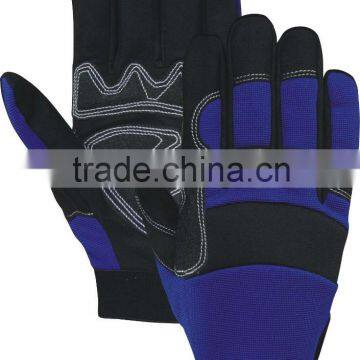 PVC Reinforcement Synthetic Leather Tool Handle Glove - 753