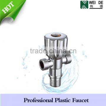 China Manufacture Chromed Cold Water ABS angle valve
