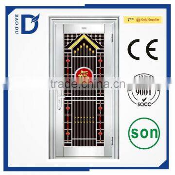 2016 New Type Hot Sale Security Steel Door Best Price Various House Designs Stainless Steel Door photo-5
