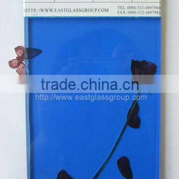 3mm 4mm 5mm Dark Blue float glass price with ISO9001 Cerficated