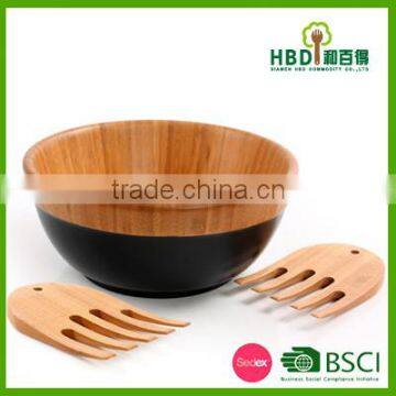 2016 Xiamen HBD- high quality wood bamboo serving bowls