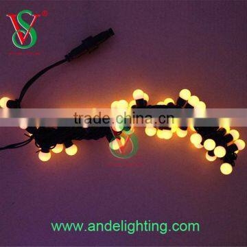 Hot selling fancy Yellow led sting lamps with colorful ball factory direct sale