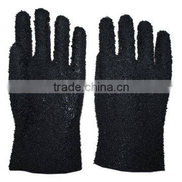 Good Quality of the China Rubber Dots Anti-Slip Pvc Glove photo-2