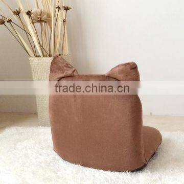 Ear Folding Chair,floor Cushion Chair With 5 Positions Adjustable Backrest photo-3