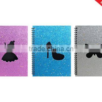 Blingbling agenda shiny cover notebook