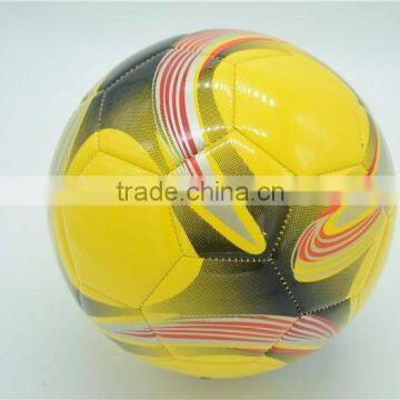 yellow color pvc foam football