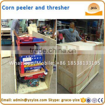 2016 New Design Sweet Corn Husk Peeling Machine Corn Thresher for Tractor photo-6