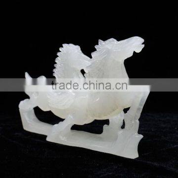 2015 High Quality Carved Jade Horse Statue Best Home Decoration photo-6