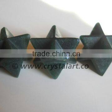 GREEN AVENTURINE MERKABA STAR