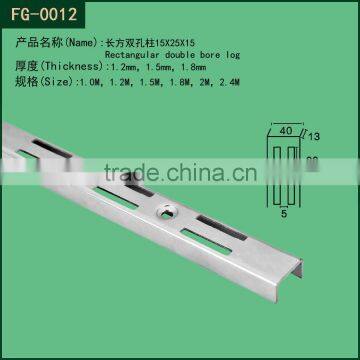 melamine mdf slotted board panel