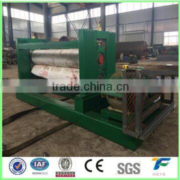 New Design Automatic Flattened Expanded Metal Mesh Machine