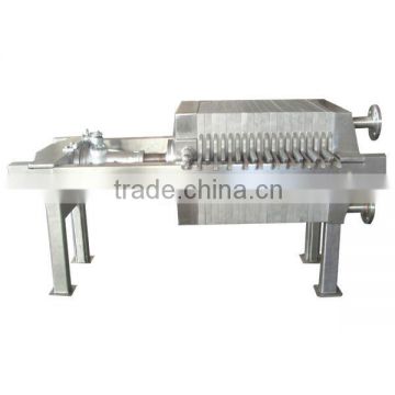 Jack stainless steel frame and plate filter press