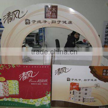 Cardboard Shopping Mall Display Stand Corrugated Cardboard Shopping Mall Display Stand,Shopping Mall Display Stand