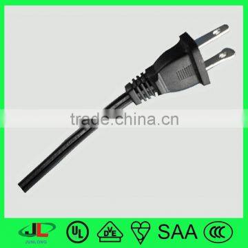 High Quality UL CSA 2 Pin Polarized Power Cord Plug AC Male Plug photo-6