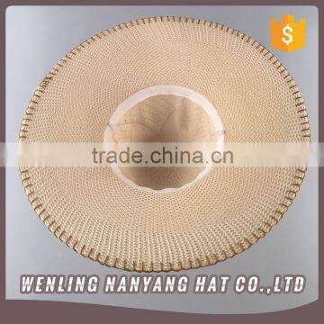 New Arrival Customized Classic Style Ladies Sun Hat Foldable Straw Hats For Women