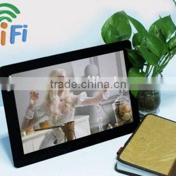 Hot 12.1inch Android 4.4 digital lcd monitor support WIFI bluetooth for supermarkets