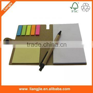 Recycler Combined Sticky Note Pad With Soft Cover,Cheap Promotional Self-adhesive photo-6