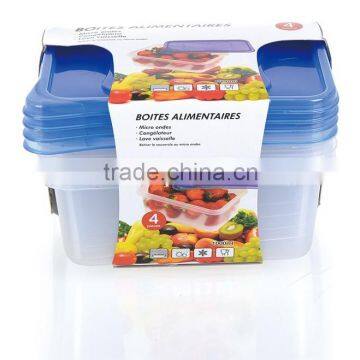 4pcs food container,Microwave food container