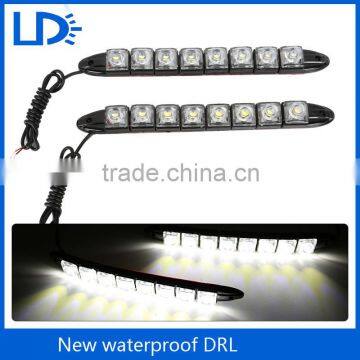 100% Waterproof COB Day time Lights flexible LED Car DRL Driving lamp COB Bendable Daytime Running light