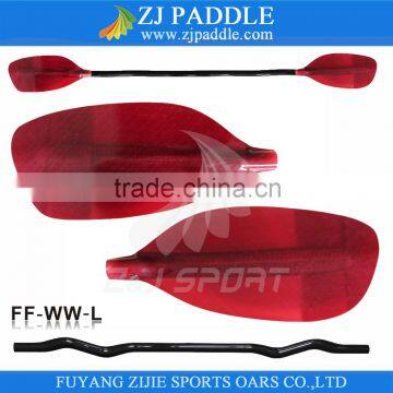 Transparent Fiberglass Whitewater Paddle