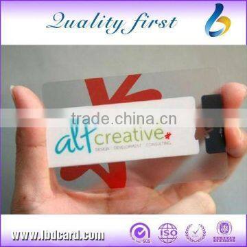 Low Price EM4100 Crystal Transparent Smart Cards photo-3