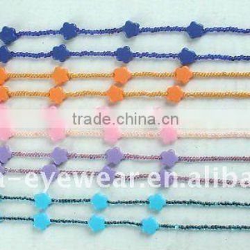 Eyeglasses beads cords