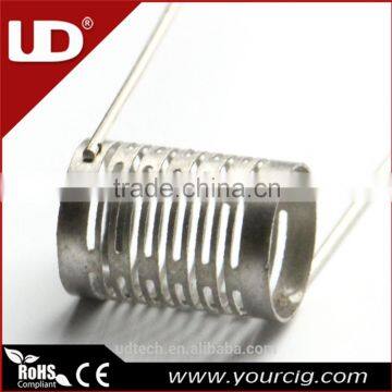 Youde DIY e cig prebuilt clapton wire notch coil SS316L heating wire