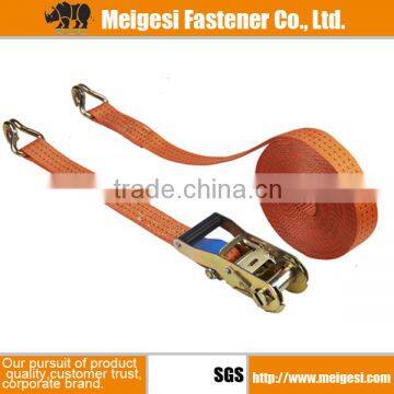 Supply All Sizes Colored Stronge Polyester With Steel Hook Ratchet Tie Down