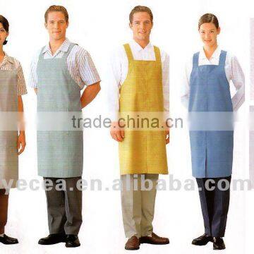 HOT selled polycotton housekeeping staff apron