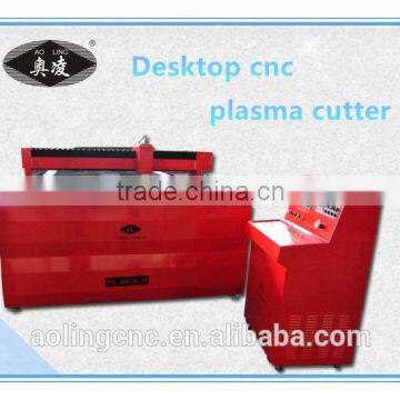 Desktop cnc plasma/flame cutting machine price with high regularting device/table cnc cutter