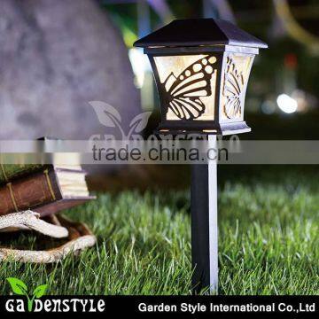 high quality & waterproof Stainless Steel outdoor solar lights, plastic animal prints LED Garden lighting