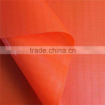 Fashion Outdoor Bag Fabric 420D Nylon Ripstop Fabric Bonded TPU Film With PU Coated photo-3