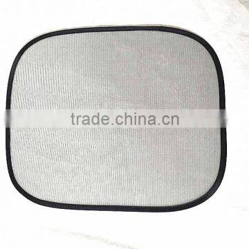 nylon mesh side car sunshade ,silvery color sunshde