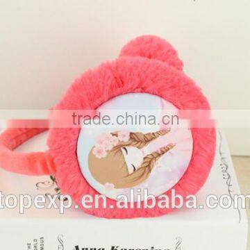 Cartoon Girls Printed Design Earmuffs photo-2